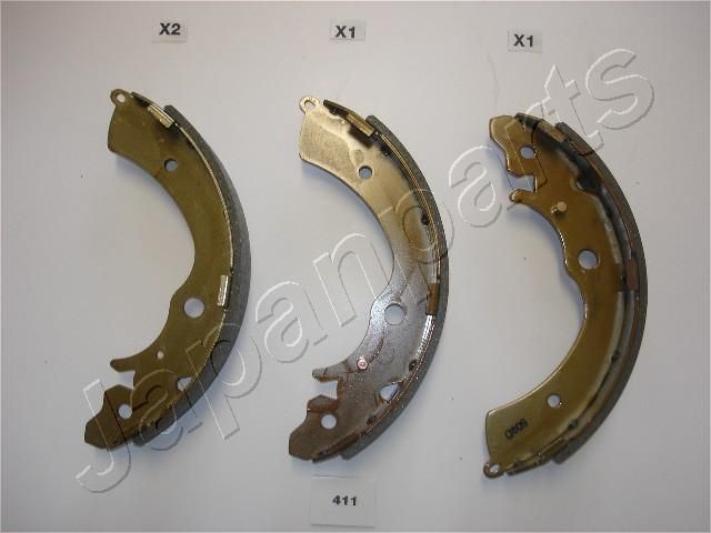 Japanparts GF-411AF - Brzdové čeľuste -