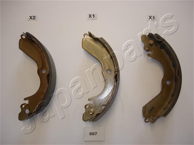 Japanparts GF-587AF - Brzdové čeľuste -