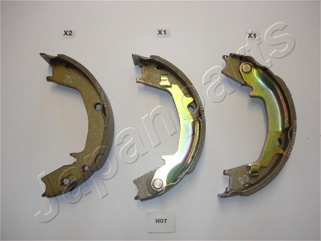 Japanparts GF-H07AF - Brzdové čeľuste -