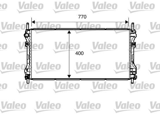 Valeo 734291 - Chladič vody -