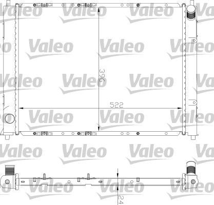 Valeo 734354 - Chladič vody -