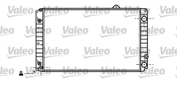 Valeo 734695 - Chladič vody -
