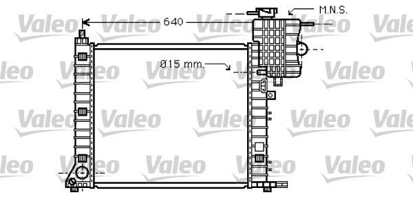 Valeo 734749 - Chladič vody -