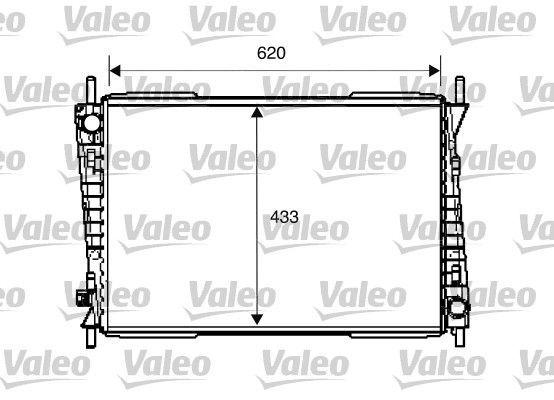 Valeo 734785 - Chladič vody -