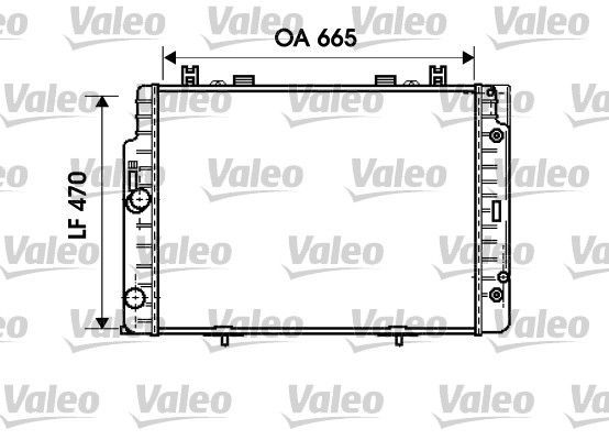 Valeo 734793 - Chladič vody -
