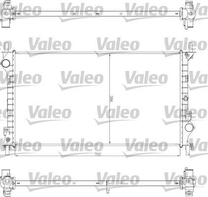 Valeo 735043 - Chladič vody -