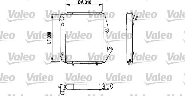Valeo 810926 - Chladič vody -