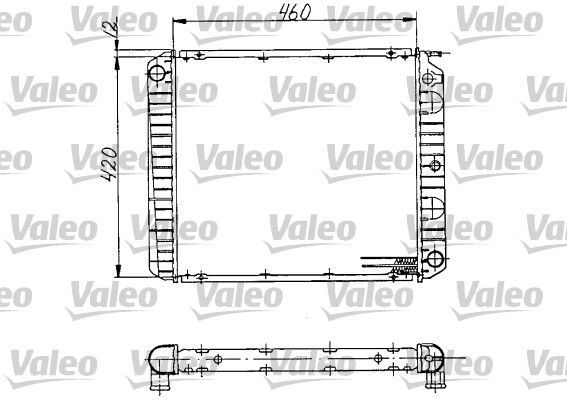Valeo 810970 - Chladič vody -