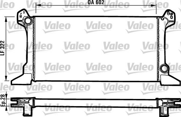 Valeo 819176 - Chladič vody -