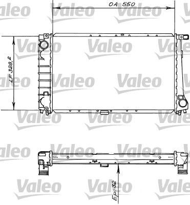 Valeo 819414 - Chladič vody -