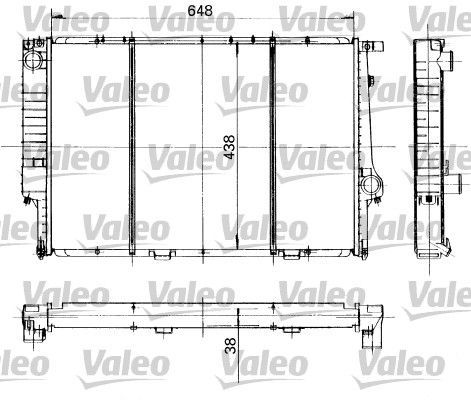 Valeo 819418 - Chladič vody -
