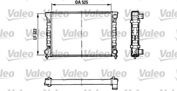 Valeo 883870 - Chladič vody -