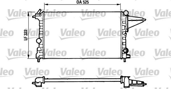 Valeo 883877 - Chladič vody -
