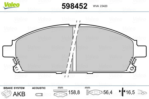 Valeo 598452