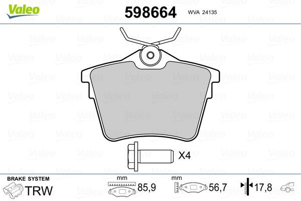 Valeo 598664