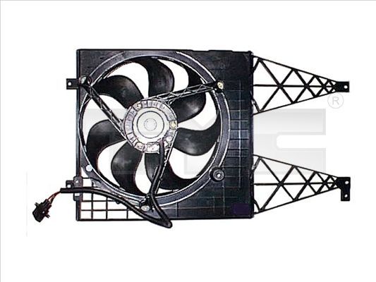 TYC 837-0043 - Ventilátor motora -