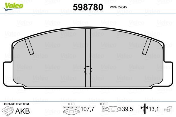 Valeo 598780