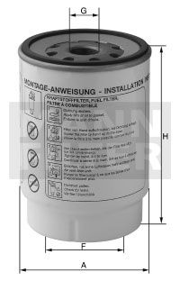 Mann-Filter WK 924/1 x