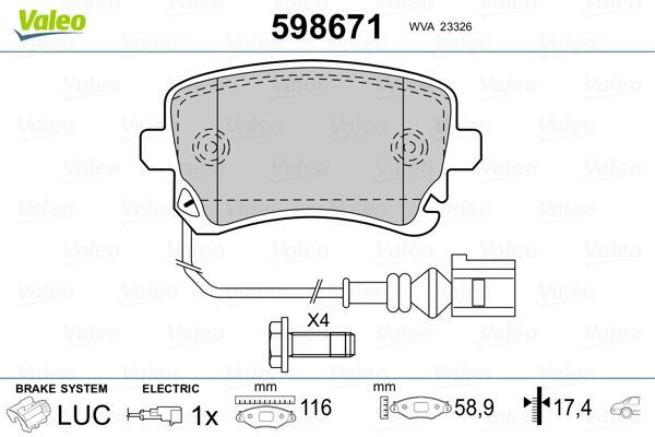 Valeo 598671