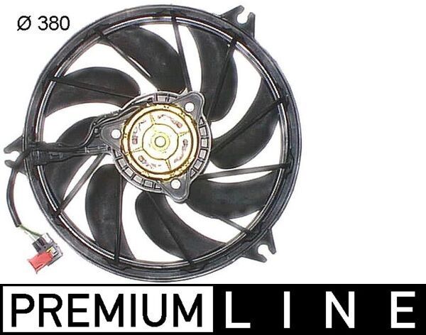 Mahle CFF 290 000P - Ventilátor motora -