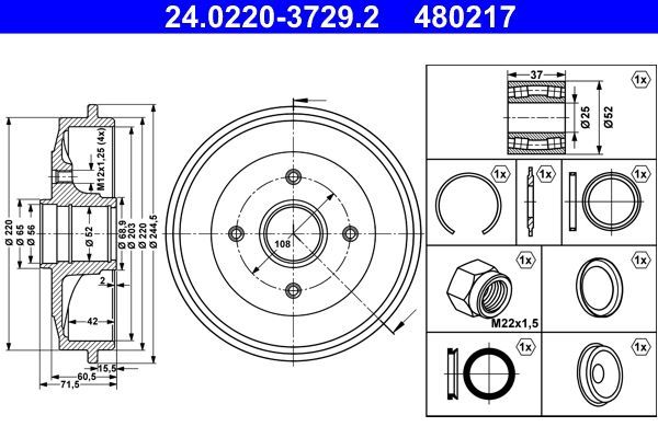 ATE 24.0220-3729.2