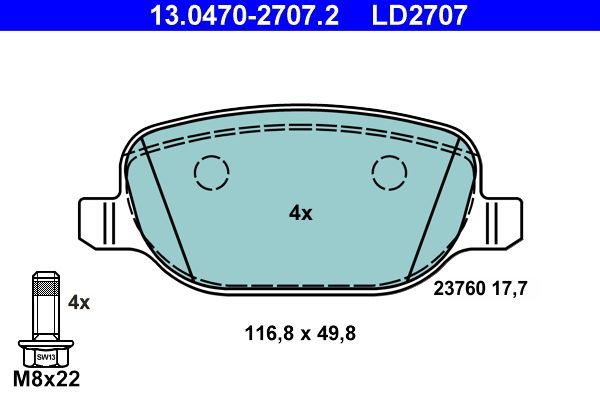 ATE 13.0470-2707.2