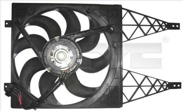 TYC 837-0044 - Ventilátor motora -