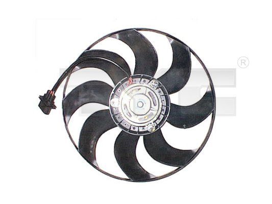 TYC 837-1001 - Ventilátor motora -