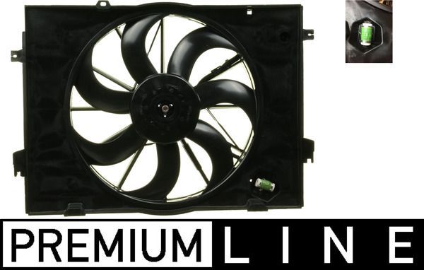 Mahle CFF 125 000P - Ventilátor motora -