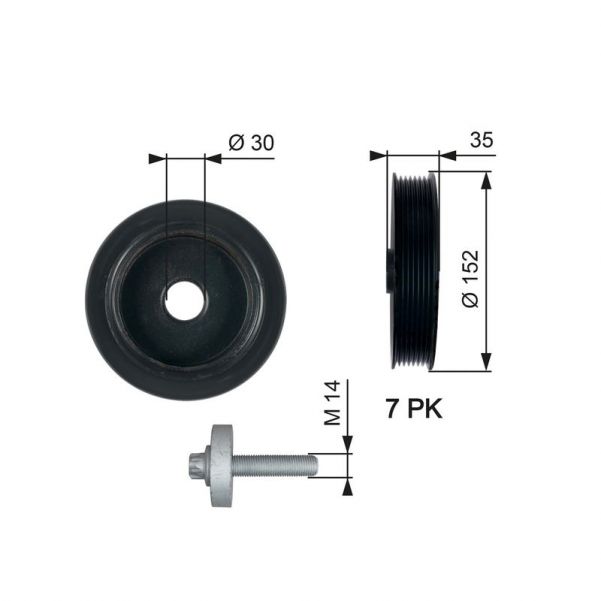 Gates TVD1127A -  -