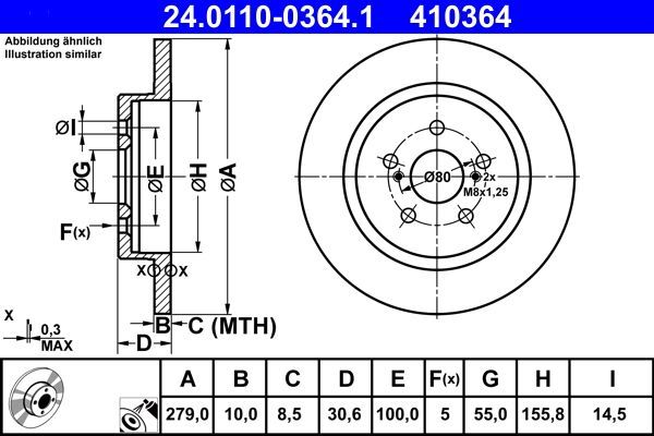 ATE 24.0110-0364.1