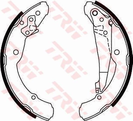 TRW GS8639 - Brzdové čeľuste -