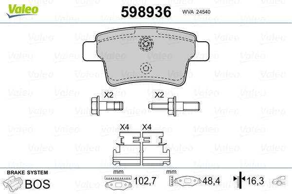 Valeo 598936