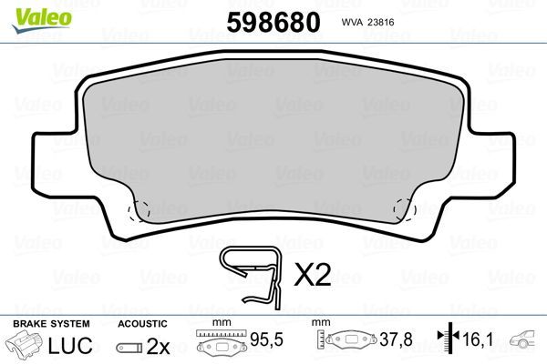 Valeo 598680