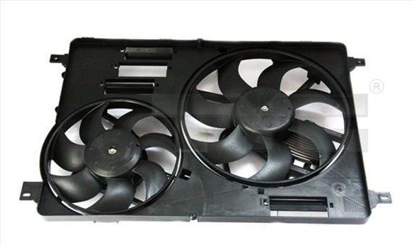 TYC 838-0009 - Ventilátor motora -