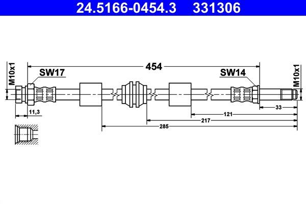 ATE 24.5166-0454.3