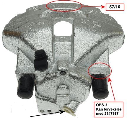 Textar 38078400 - Brzdový strmeň -