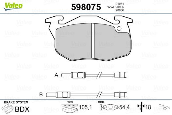 Valeo 598075