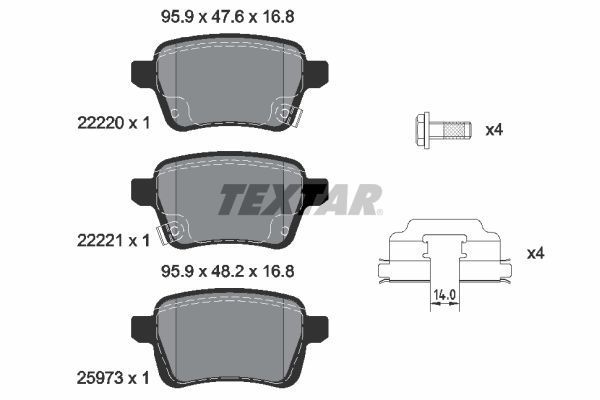 Textar 2222001