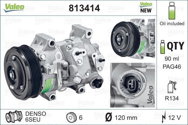 Valeo 813414 - Kompresor -
