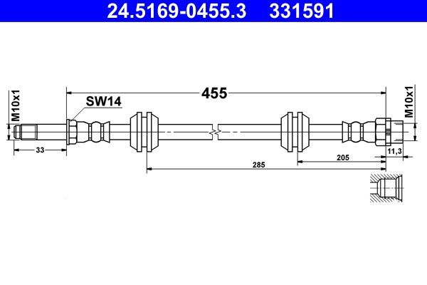 ATE 24.5169-0455.3