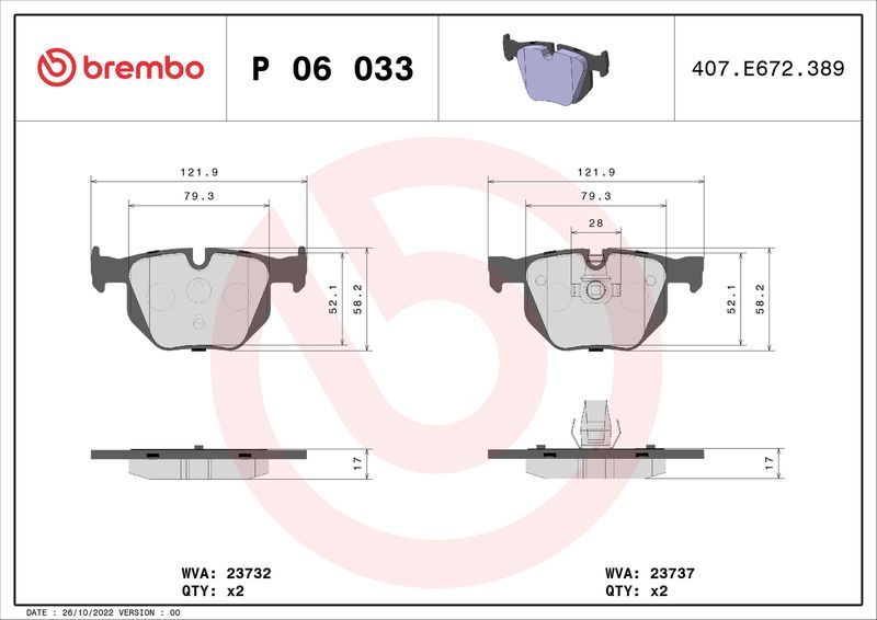 Brembo P 06 033X