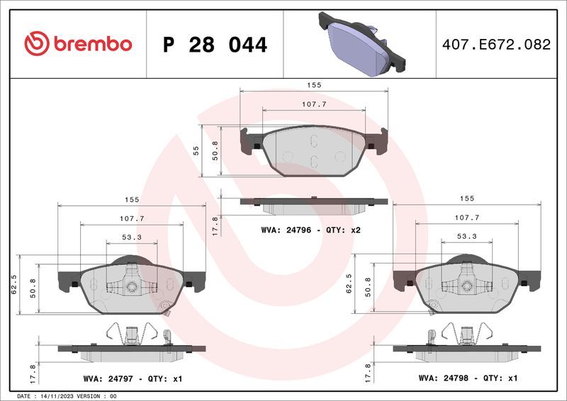 Brembo P 28 044X