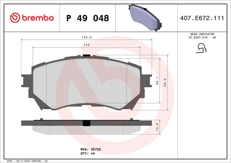 Brembo P 49 048