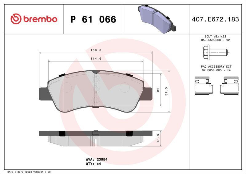 Brembo P 61 066X