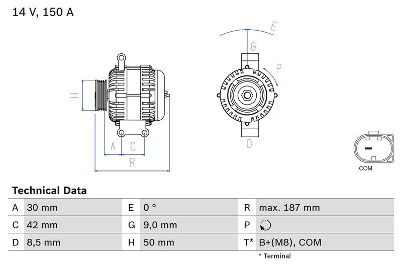 Bosch 0 986 080 040