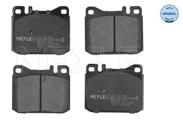 Meyle 025 203 9215 - Brzdové platničky -