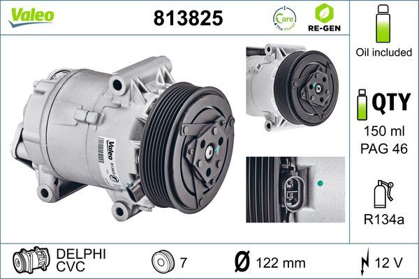 Valeo 813825 - Kompresor -