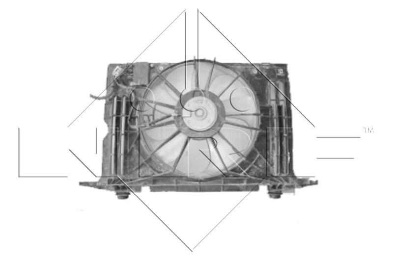 NRF 47379 - Ventilátor motora -