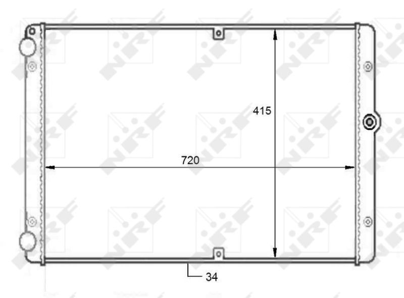 NRF 59088 - Chladič vody -